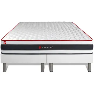 Matratzen- Und Lattenrost-set 2x90x200 Cm - Energy