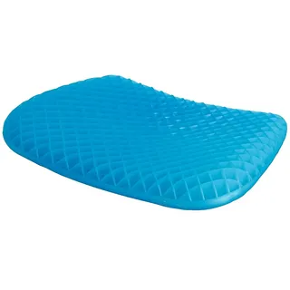 GC GLOBALCOMMERCE Orthopädisches Sitzkissen aus Gel Flex Fresco, atmungsaktiv, rutschfest, Wabenstruktur, mit Bezug