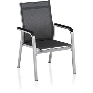 Kettler Basic+ Premium Stapelsessel 66 x 68 x 67 cm silber