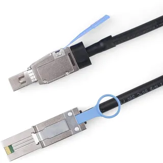 10Gtek External Mini SAS HD SFF-8644 zu Mini SAS SFF-8088 Hybrid Kabel, 3-Meter(9.8-ft)