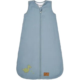 Sterntaler Ganzjahres-Schlafsack Musselin 1,0 TOG blau