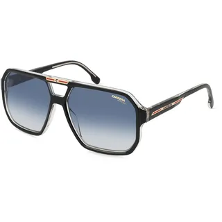 Carrera VICTORY C 01/S Herren-Sonnenbrille Vollrand Pilot Kunststoff-Gestell, Schwarz