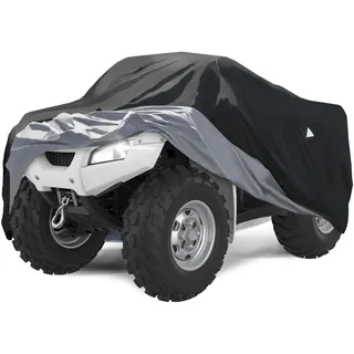 Walser Abdeckplane Quad All Weather Basic, Quad Abdeckplane wasserdicht, Quad Garage, Quad Zubehör, UV-beständige Quad Abdeckplane auch für E Quad, Quad Plane, wetterfeste Abdeckung Plane schwarz S
