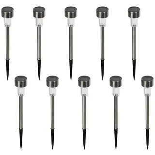Buhdjfnke Warme Solar-Rasenlampe, Gartenlampe für Draußen, Bodenlampe für Draußen, Solarlampe für Den Haushalt (Kunststoffausführung)