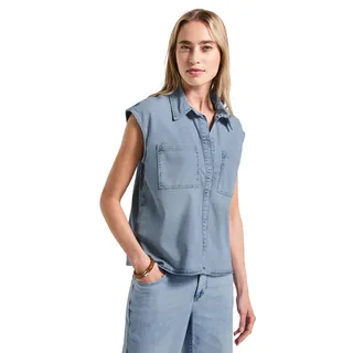 STREET ONE Jeansbluse Blau 38