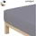 Mako-Jersey 90 x 190 - 100 x 200 cm grafit