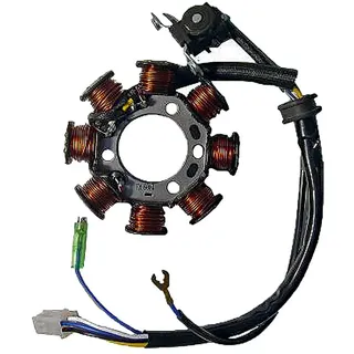 Sgr Monofase 8 Poles Pick-up Stator - Silver - One Size