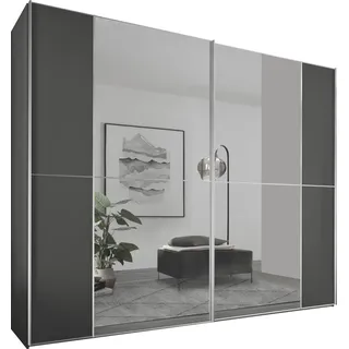 STAUD Schwebetürenschrank Sonett 220 270 x 240 x 68 cm Grau