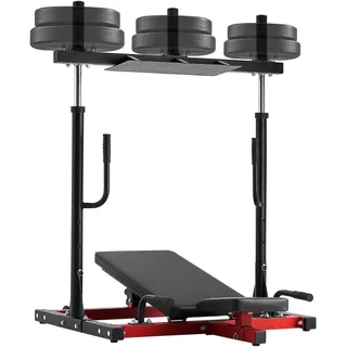 Vevor Vertikale Beinpresse, spezielles Heim-Fitnessgerät für den Unterkörper, Trainingsgerät aus Karbonstahl, verstellbares Beinkrafttraining für hochintensives Drücken 249,48 kg belastbar