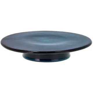 BITZ Tortenplatte mit Fuß 30 cm in Farbe dunkelblau