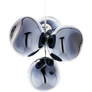 Tom Dixon Pendelleuchte Melt Chandelier Small Smoke