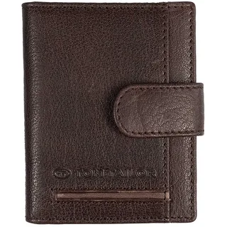 TOM TAILOR Devon Card Wallet Kartenhalter Brown dunkelbraun Neu