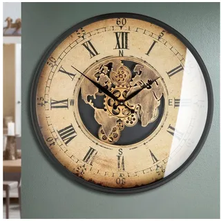 Casablanca by Gilde Wanduhr Wanduhr Vintage rot