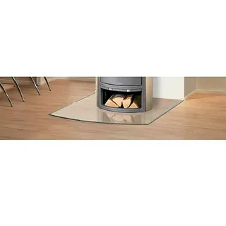 Justus Glasbodenplatte B6  (120 x 100 cm, Gebogen)