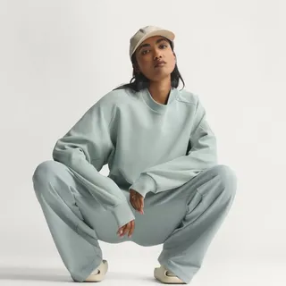adidas Soft Lux Straight Leg Jogginghose Wonder Sage L