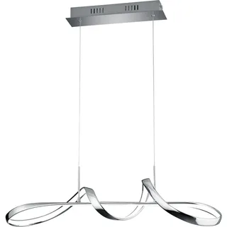 Trio Perugia 1-flg. 81 cm geschwungen Chrom