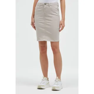 Soccx Jeansrock Damen Beige 44