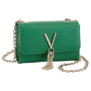 Mini Bag VALENTINO BAGS "DIVINA" Gr. B/H/T: 17 cm x 11,5 cm x 4 cm, grün (dunkelgrün) Damen Taschen Handtaschen