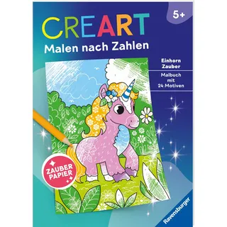 Ravensburger Malen nach Zahlen Einhorn Zauber 24 St. Zauberpapier