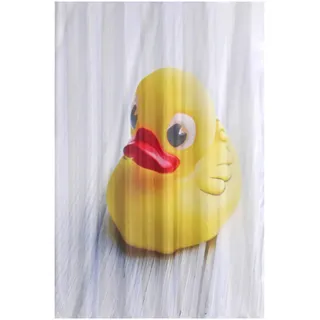 Sanilo Duschvorhang Ente 180 x 200 cm gelb