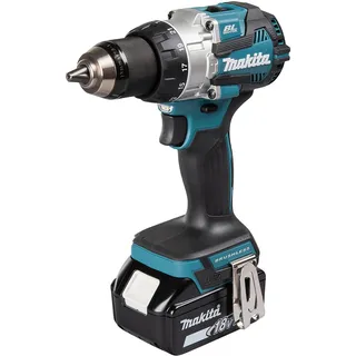 Makita Akku-Schlagbohrschrauber inkl. 2 x 5,0 Ah + Ladegerät + Makpac