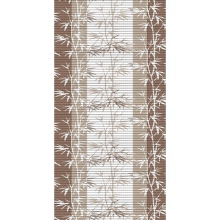 d-c-fix Weichschaummatte Comfort Bambuna Brown - Antirutschmatte rutschfest - auch für Außen geeignet - für Bad, Küche, Garten, Balkon - Badmatte waschbar Outdoor Matte Teppich 65 cm x 2 m