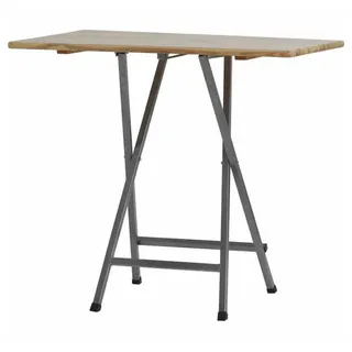 FUNSTAR Stehtisch 120 x 80 x 118 cm natur/silber