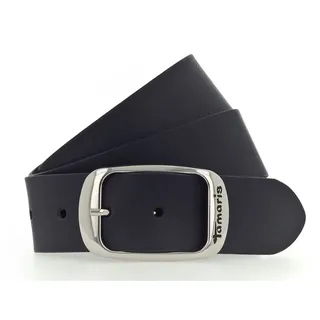 TAMARIS Damengürtel Leder blau 85