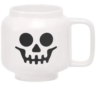 Room Copenhagen LEGO Keramik-Tasse, weißes Skelett, klein