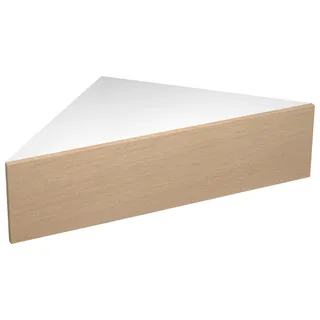 VCM Nachtschrank Usal S 60 x 43 x 15 cm Weiß/Honig-Eiche