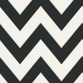 Bricoflor Schwarz Weiß Tapete Geometrisch Zickzack Tapete für Schlafzimmer und Wohnzimmer Moderne Streifentapete aus Vlies und Vinyl