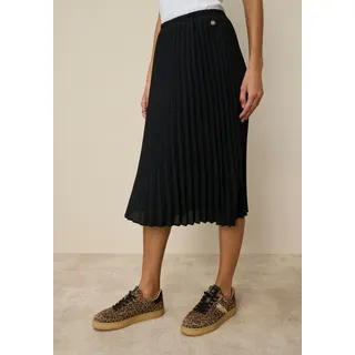 TAMARIS Plisseerock Damen Schwarz 40