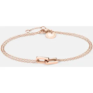 Liebeskind Berlin Mini Link Armband Edelstahl roségoldfarben 20 cm