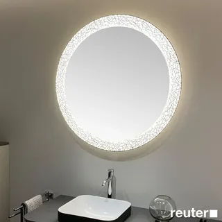 Duravit Happy D.2 Plus 90x90x5,5cm, 81 W, Lichtfeldd. organic