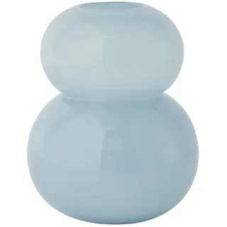 OYOY Lasi Vase 23 cm, hellblau