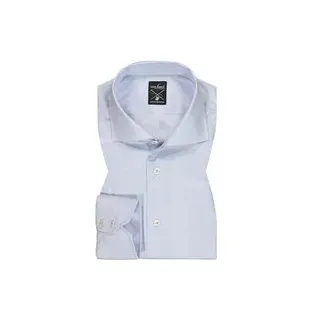 van Laack Herren Hemd blau gestreift, blau, NOS