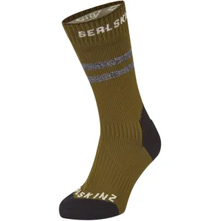 SealSkinz Runton   Wandersocken oliv Größe 39  Trekking  Elastisch Wasserabweisend