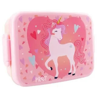 Prêt Lunch Bunch Brotdose 16x13x5 cm Einhorn-Design
