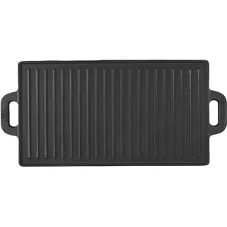 GRILLMEISTER Gusseisen-Grillplatte / -Grillpfanne