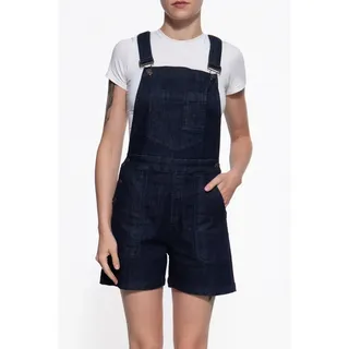 QueenKerosin Latzjeans im Worker-Style blau 33