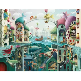 Ravensburger Wenn Fische Laufen könnten 2000 Teile
