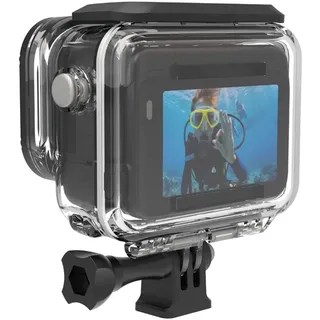 HMHAMA Wasserdichtes Gehäuse für Insta360 Ace Pro, 40 m Unterwasser-Tauchfotografie, Schutzhülle für Action-Kamera-Zubehör