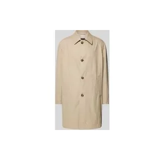 Mantel mit Leistentaschen Modell 'Clark', Beige, 50