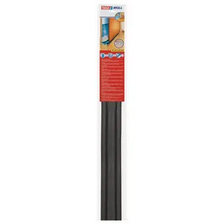 Tesa Zugluftstopper 95 cm x 2,5 cm Anthrazit