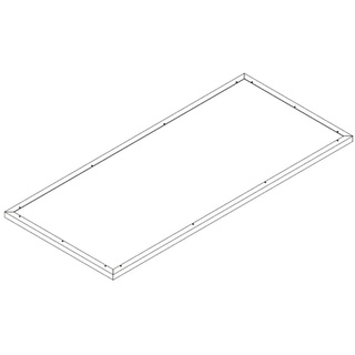 KGT Schneckenkante für KGT (Aluminium) Hochbeete "130",aluminium blank,1,21 x 0,91 m (B x L)