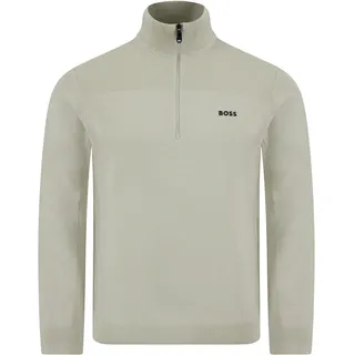 HUGO BOSS Pullover Momentum-X 1/4 Zip, beige