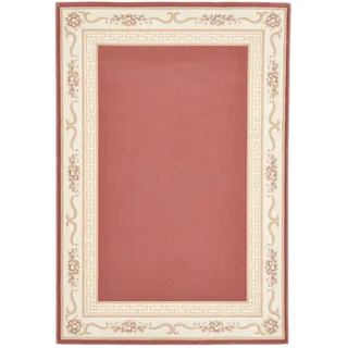 THEKO Pelinia Wollteppich 40 x 60 cm Rosa