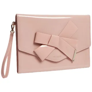 Ted Baker Clutch Nikkey Knot Bow Envelope Pouch rosa