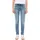 Skinny fit in hellblauer Waschung-W34 L32