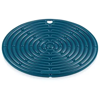 Le Creuset Topflappen Klassik Rund Deep Teal,